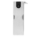 Dakota Dakota 91188 Stainless Steel & Aluminum Money Clip Multi-Tool with Microlight; Silver 91188